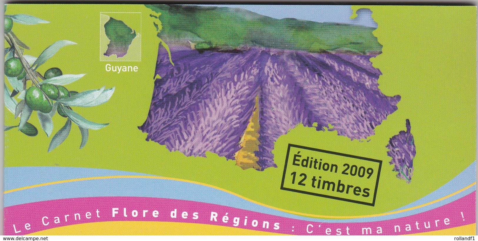 2009 Carnet Flore Des Régions Carnet N°C303 - Autres & Non Classés