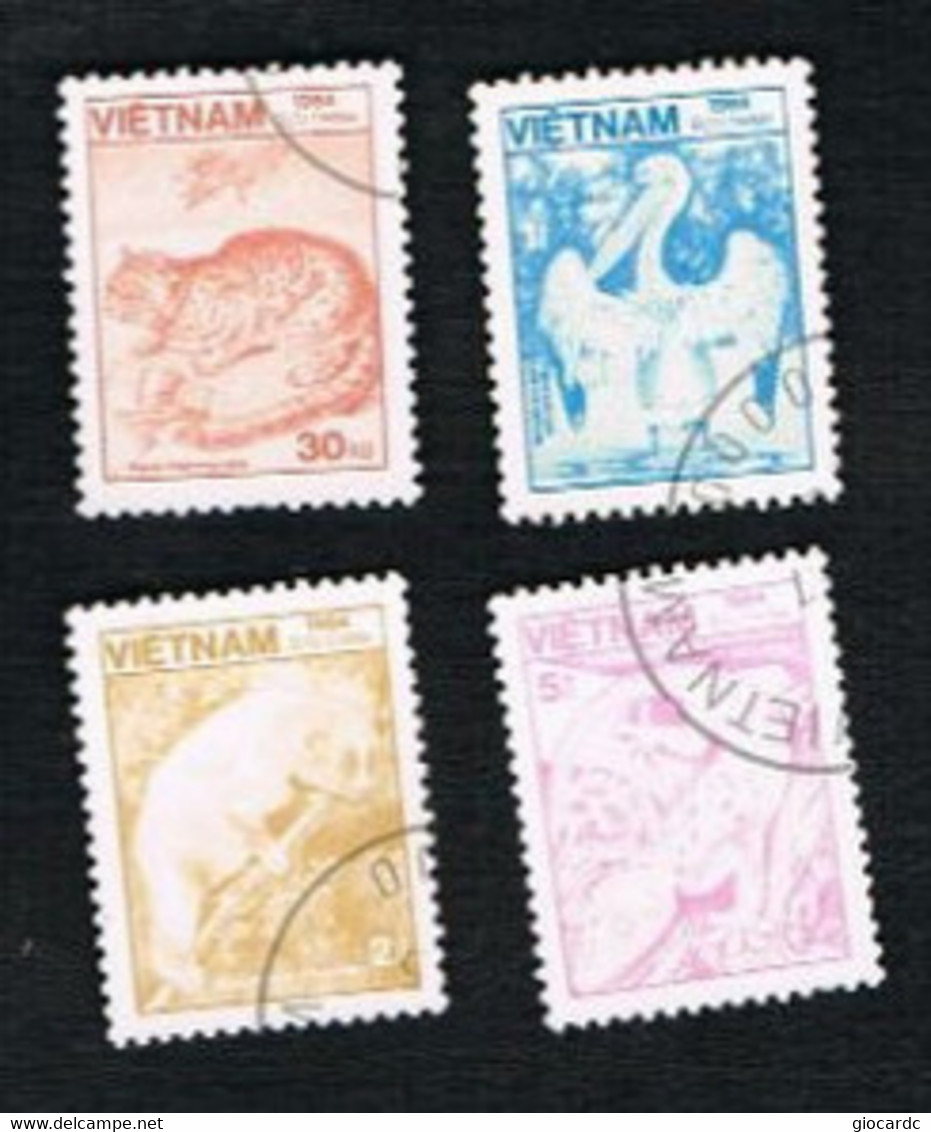 VIETNAM - SG 772.784    - 1984 ANIMALS   -  USED - Vietnam