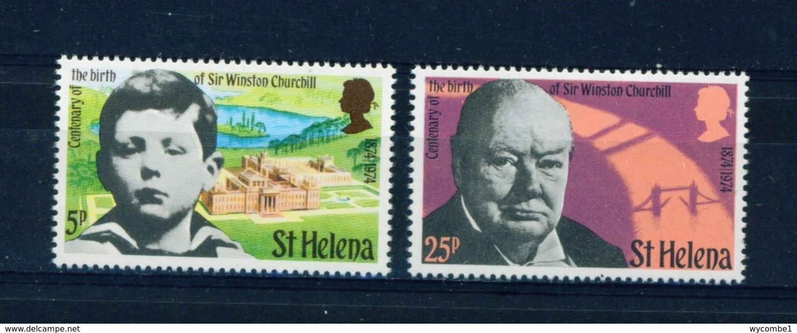 ST HELENA - 1974 Churchill Set Unmounted/Never Hinged Mint - Saint Helena Island