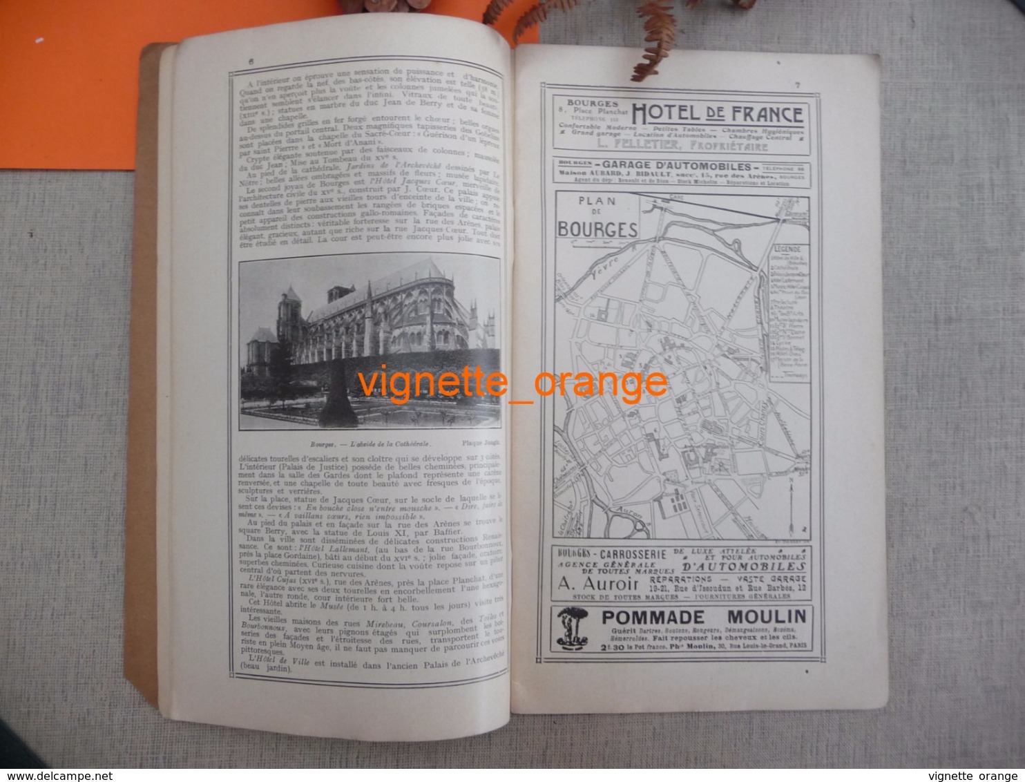 GUIDE 1912 - LE BERRY Le Cher Indre La Creuse ( Publicité Papier Cigarette ABADIE Paris / Montre OMEGA / CACAO POULAIN - Unclassified