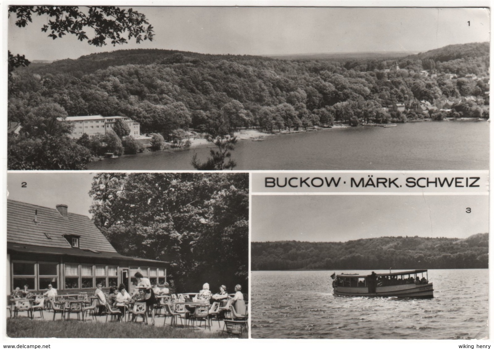 Buckow - S/w Mehrbildkarte 8 - Buckow