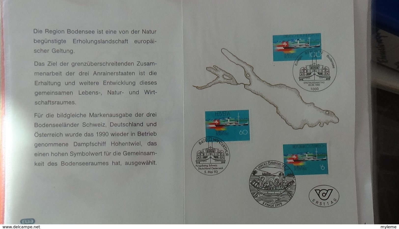 Dispersion d'une collection d'enveloppe 1er jour et autres dont 154 EUROPA d'ALLEMAGNE