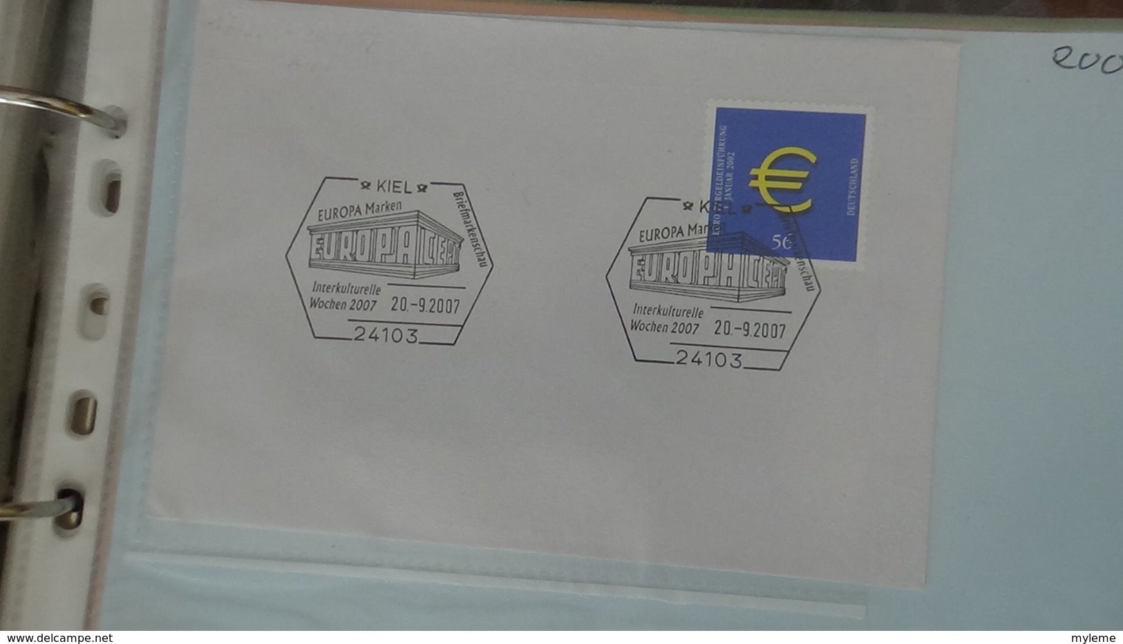 Dispersion d'une collection d'enveloppe 1er jour et autres dont 154 EUROPA d'ALLEMAGNE