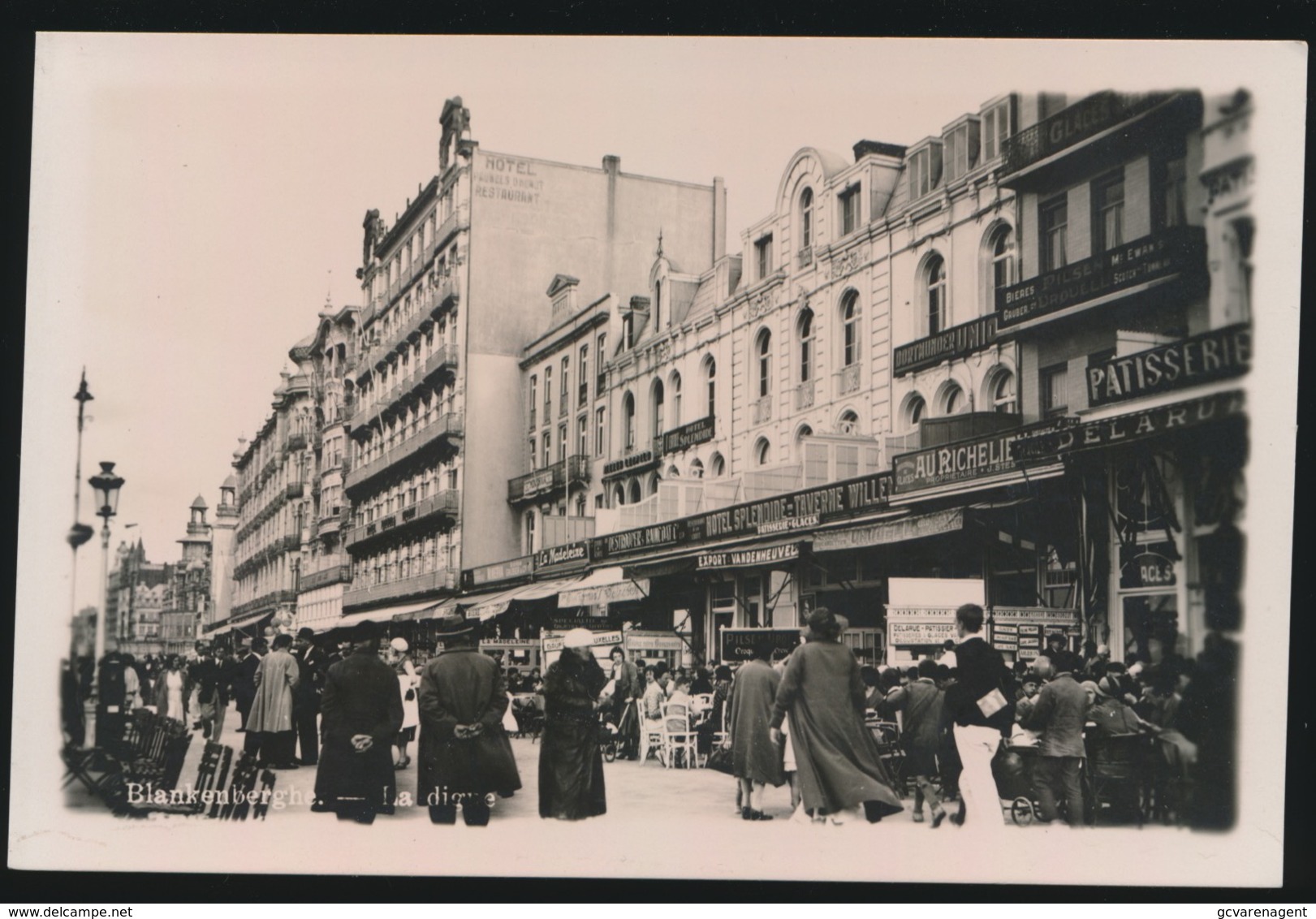 BLANKENBERGE   FOTOKAART   LA DIGUE - Albanie