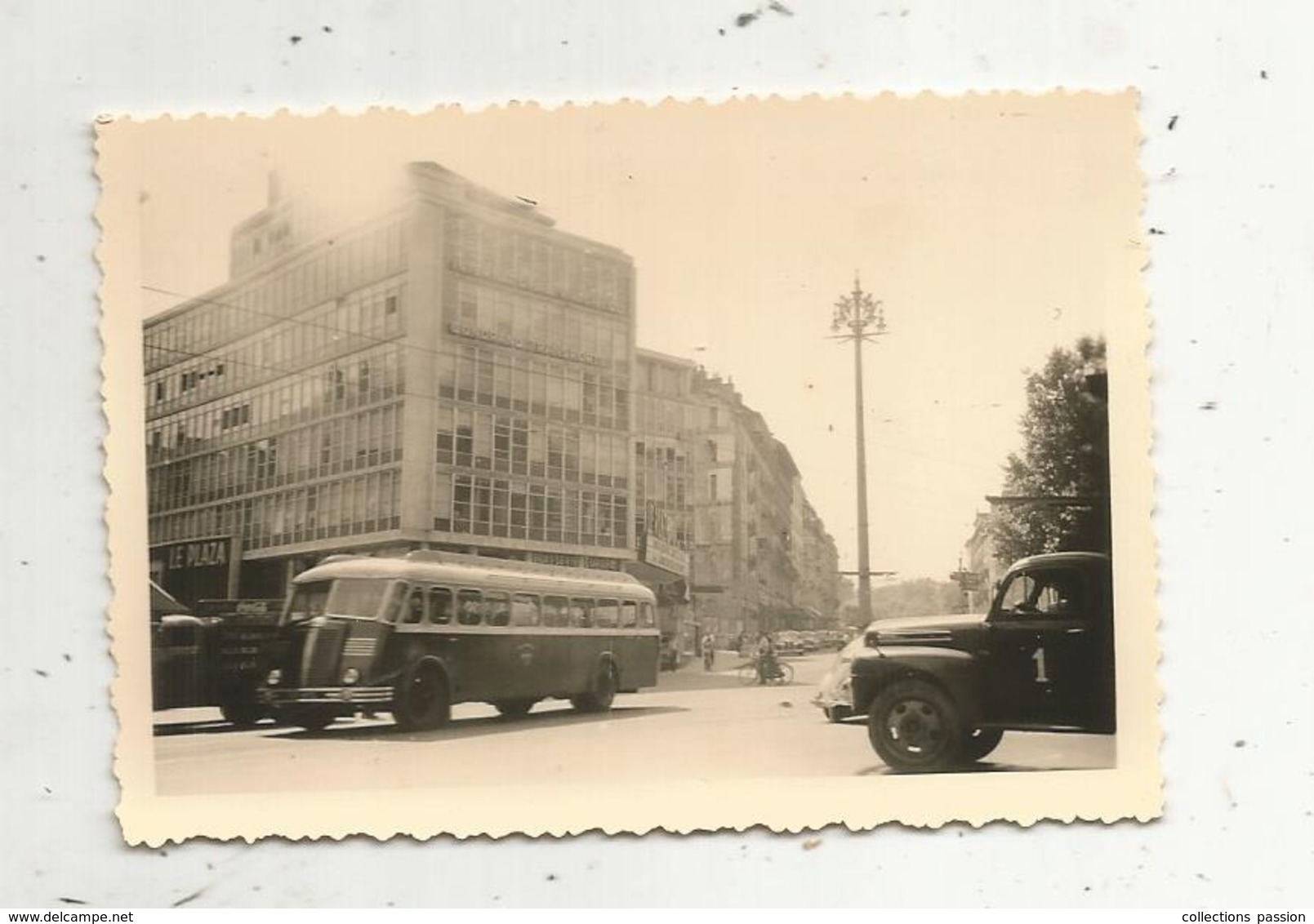 Photographie ,automobile, Car , Camion, SUISSE , GENEVE ,1955 - Auto's