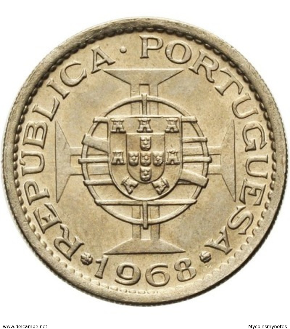 Cape Verde, 5 Escudos, 1968, KM12, UNC (Ex Portuguese Colony Currency) - Kaapverdische Eilanden