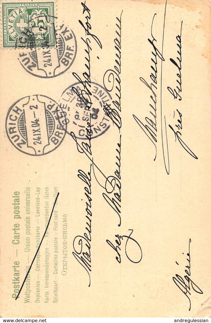 CPA Illustrée Zurich 1904 - 1900-1949
