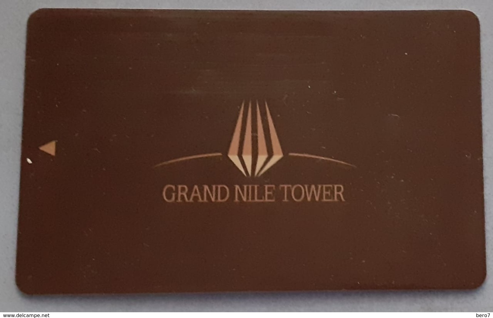 EGYPT - Hotel Key Card Grand Nile Tower - Cartes D'hotel