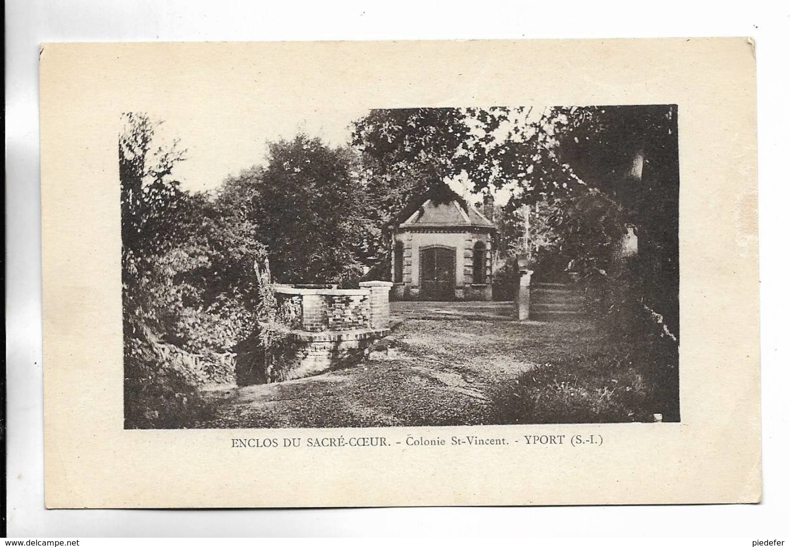 76 - ENCLOS DU SACRE-COEUR - Colonie St-Vincent - YPORT ( S.I. ) - Yport