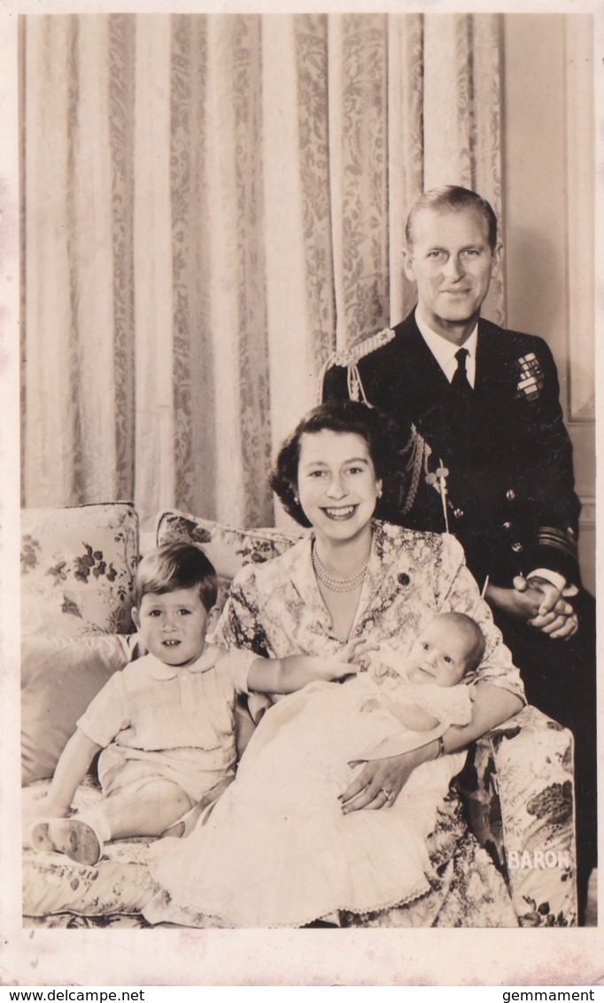 HRH THE QUEEN, PRINCE PHILLIP AND SONS - Royal Families