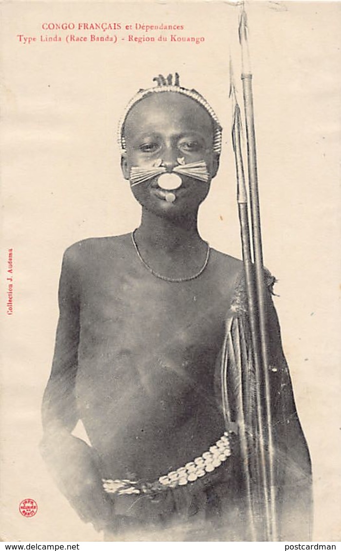 Congo - Type Linda (Race Banda), Région Du Kouango - Ed. J. Audema. - Congo Français