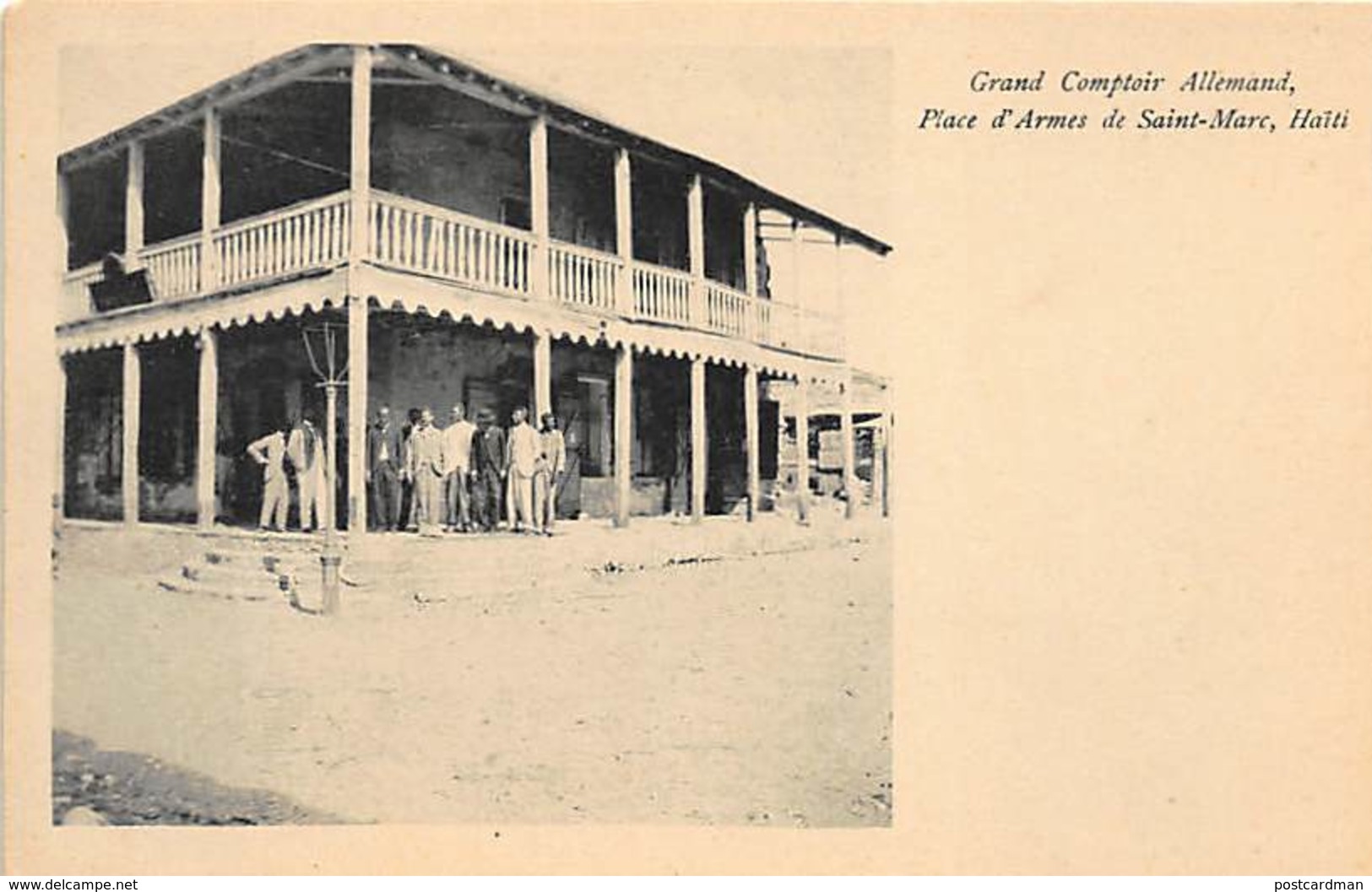 Haiti - SAINT-MARC - Grand Comptoir Allemand, Place D'Armes. - Haití