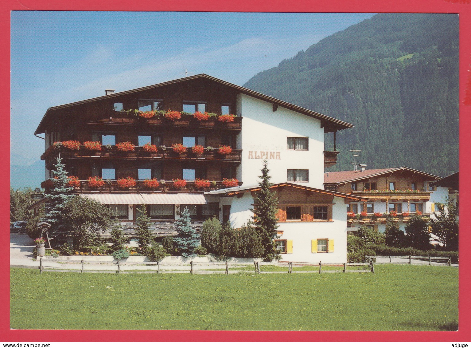 CPM-RIED-Cafe Pension ALPINA - Familie Wildauer* Vue Générale*SUP* 2 SCANS *** - Landeck