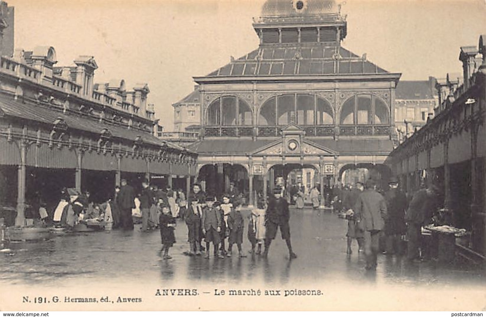 ANTWERPEN - Le Marché Aux Poissons - Ed. G. Hermans. - Antwerpen