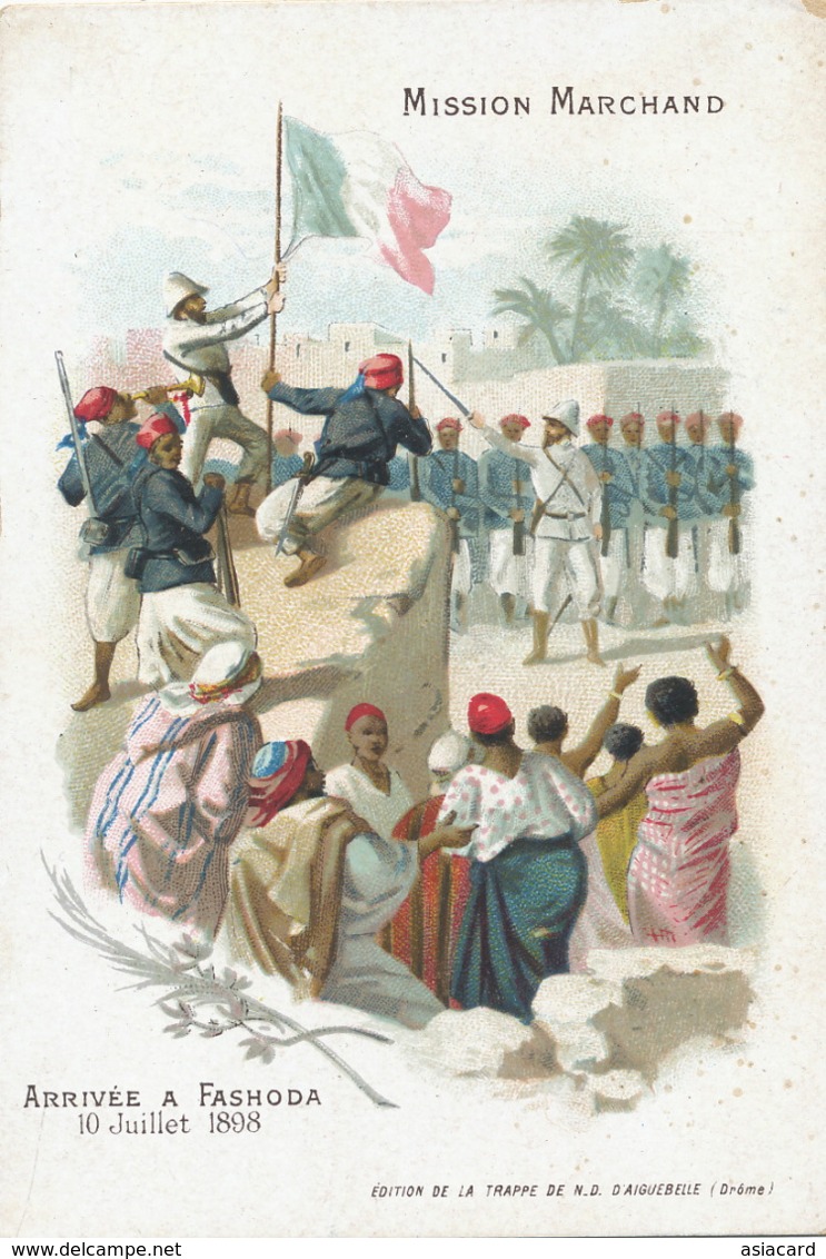 Soudan Mission Marchand Arrivée à Fashoda 10/7/1898 Mission Bonchamps Obock Explorateur - Sudan