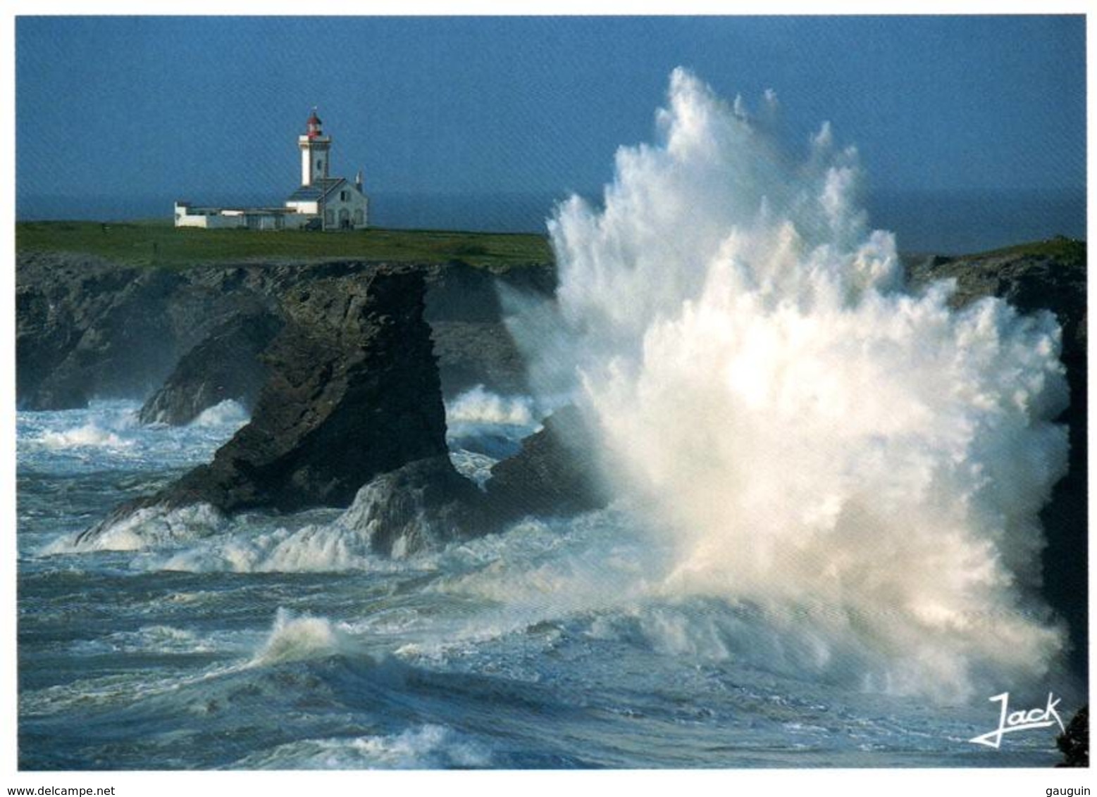 CPM - BELLE ILE EN MER - TEMPÊTE à La Pte Des POULAINS - LE PHARE ... - Phares