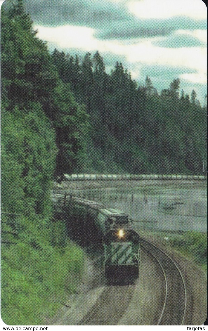 TARJETA DE LIBERIA DE UN TREN DE 25 UNITS  (TRAIN-ZUG) - Trenes