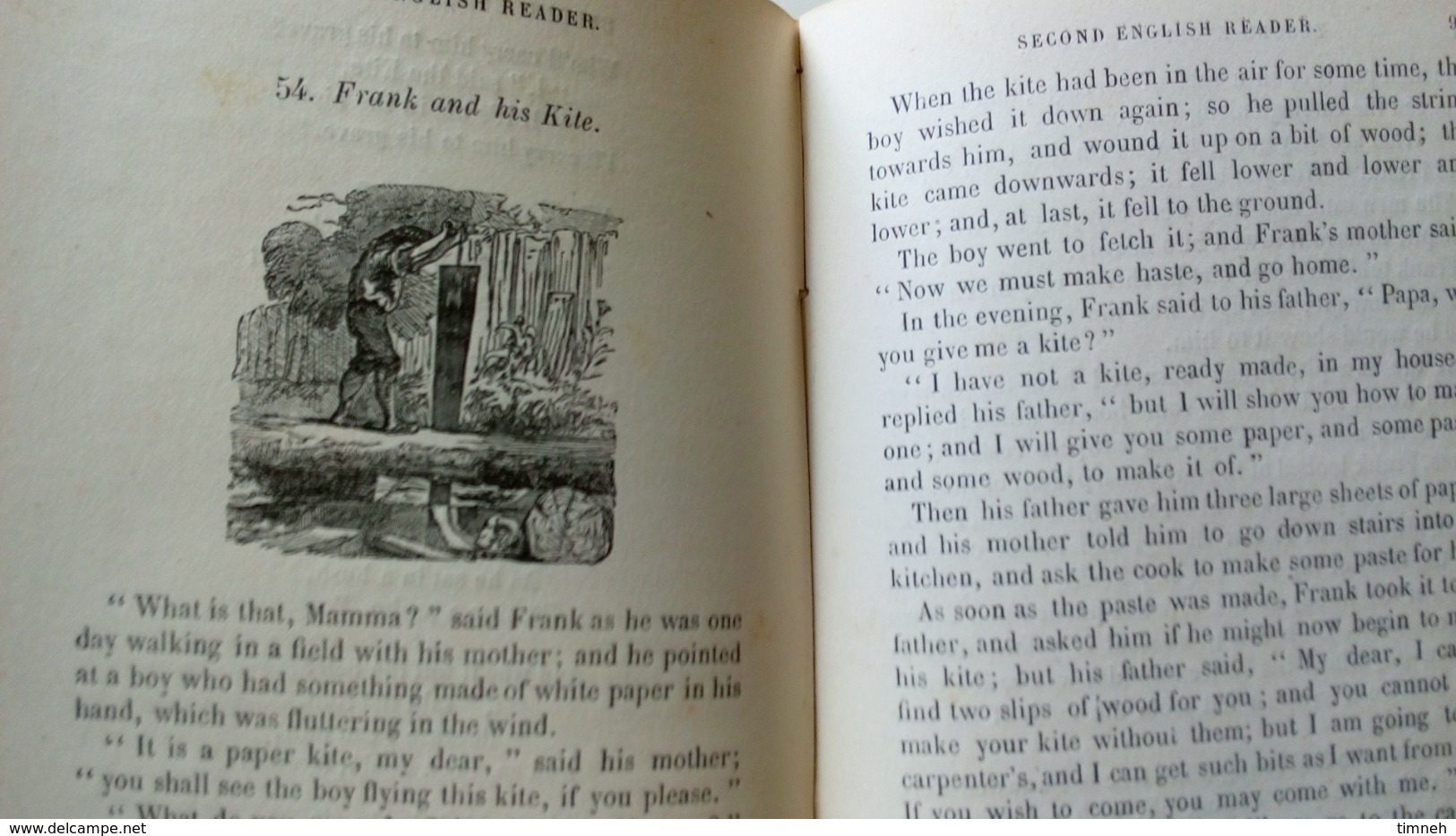 ALEXANDRE BELJAME - SECOND ENGLISH READER - deuxième livre de lectures anglaises CLASSE 8e - 1887 Librairie HACHETTE -