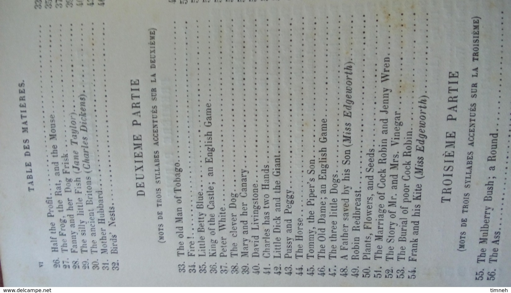 ALEXANDRE BELJAME - SECOND ENGLISH READER - deuxième livre de lectures anglaises CLASSE 8e - 1887 Librairie HACHETTE -