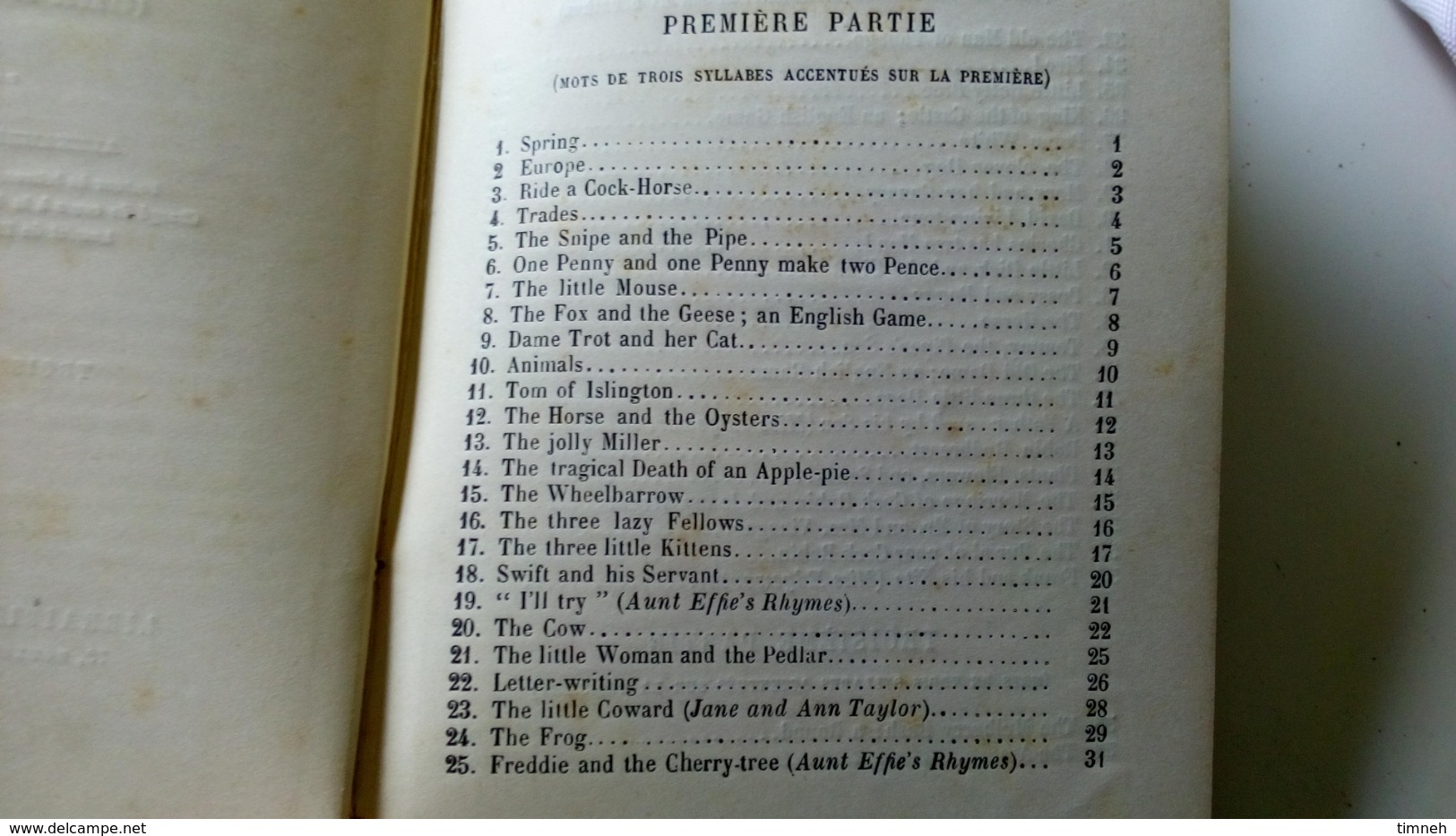 ALEXANDRE BELJAME - SECOND ENGLISH READER - deuxième livre de lectures anglaises CLASSE 8e - 1887 Librairie HACHETTE -