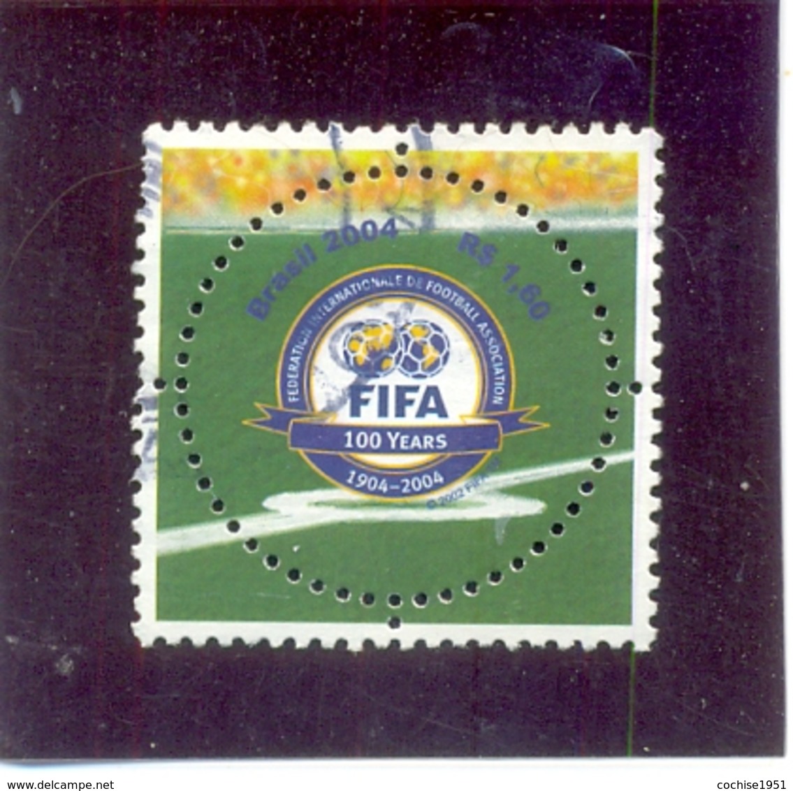 2004 BRESIL Y & T N° 2869 ( O ) FIFA - Gebraucht