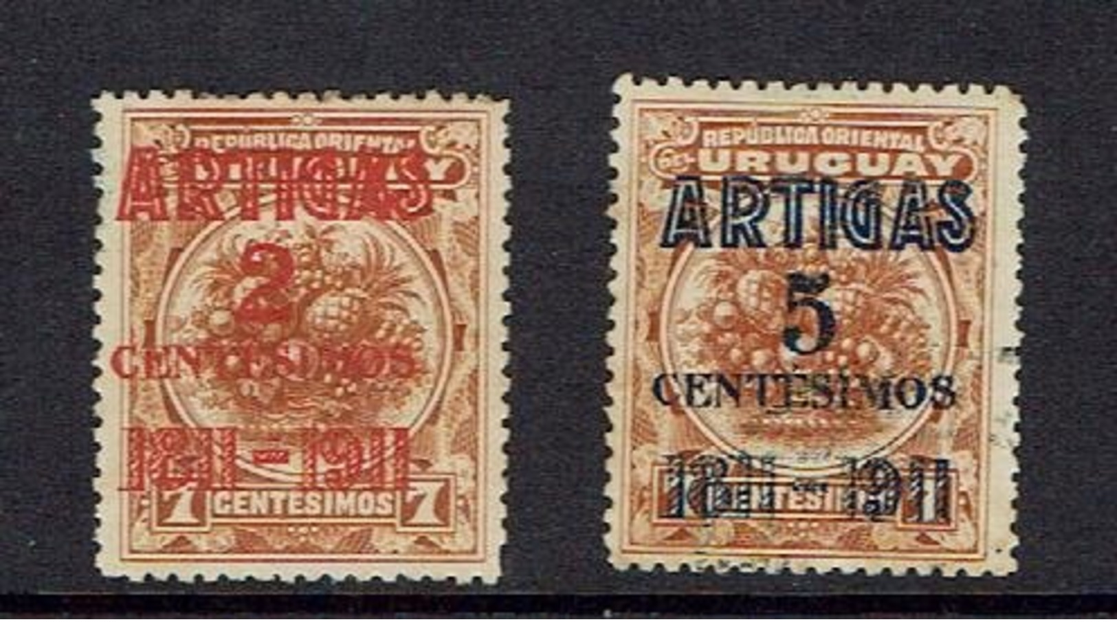 URUGUAY...1911 - Uruguay