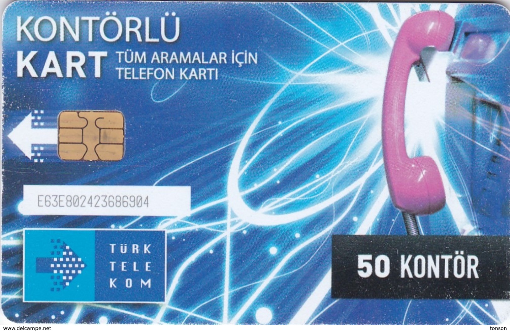 Turkey, TR-C-211Z04, Kontörlü Kart, 2 Scans.  Expiry 2012-06   Chip Type 2 - Turchia