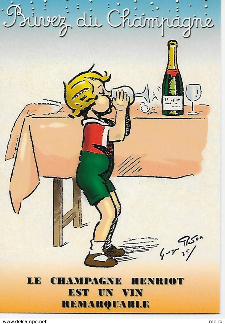 CP - Publicité - Le Champagne HENRIOT -est Un Vin Remarquable. (Artiste - Georges Redon (1869-1943).r - Werbepostkarten