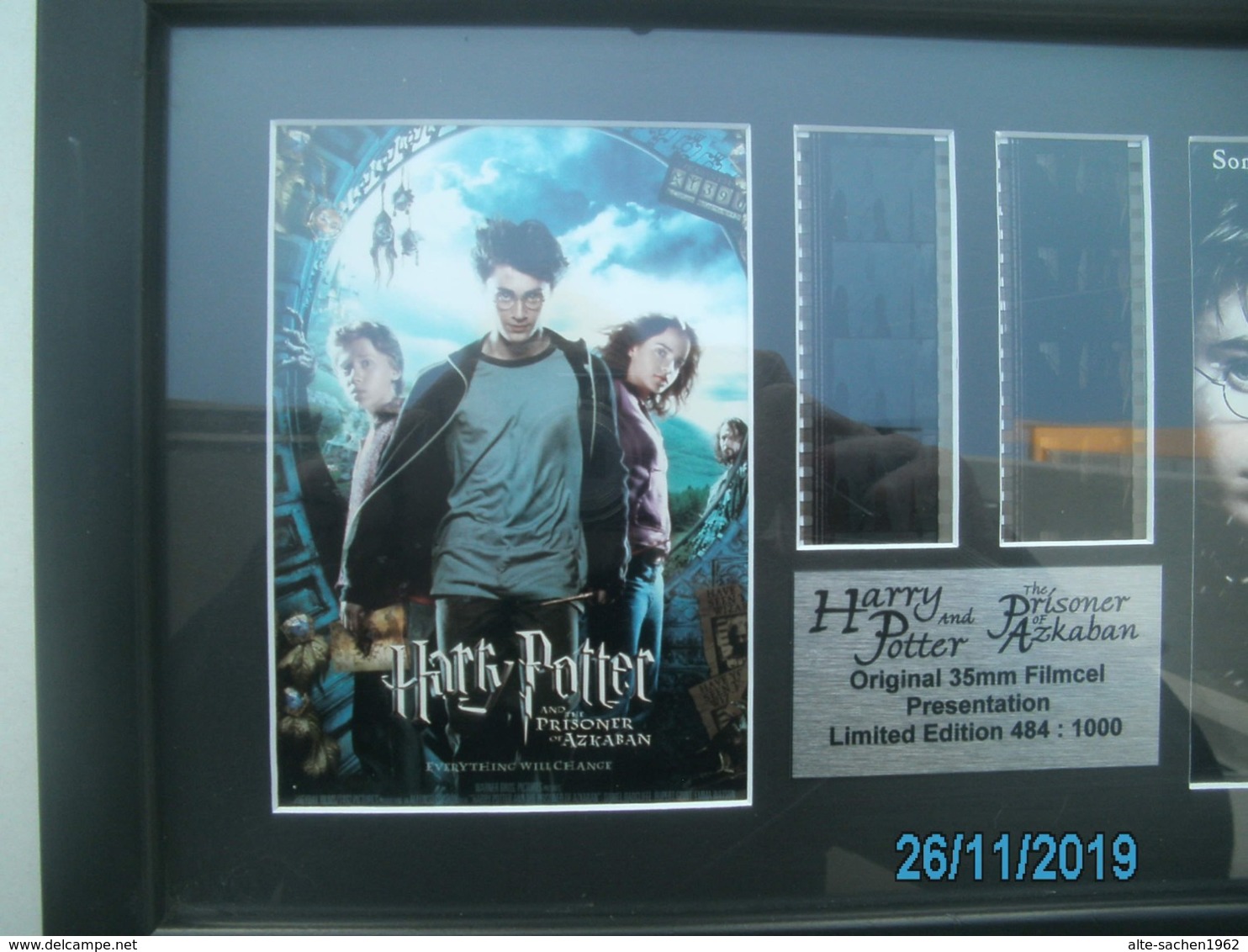 HARRY POTTER And The PRISONER Of AZKABAN - ORIGINAL 35mm Filmcel Presentation - Certifikate - Sonstige & Ohne Zuordnung