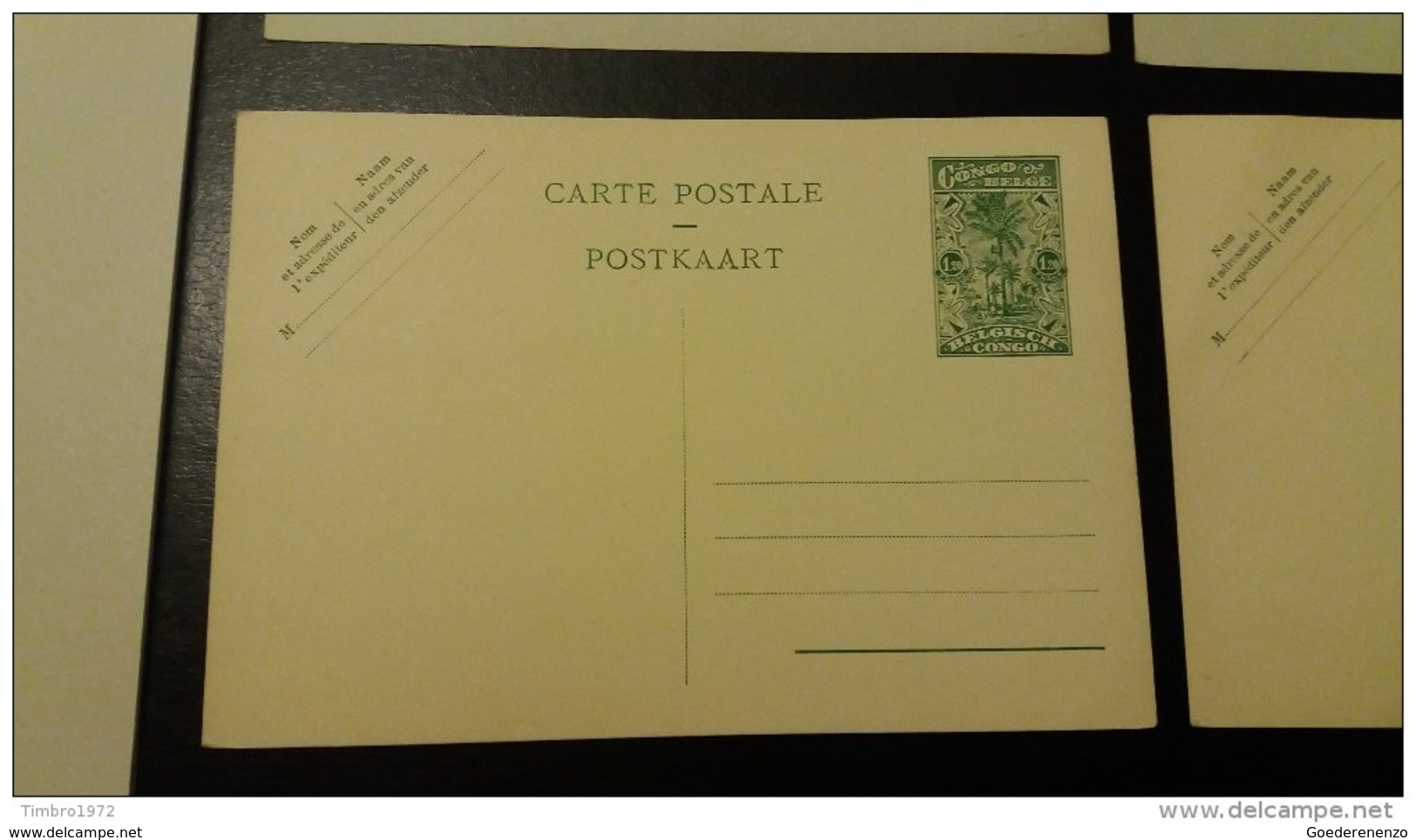 4 Postkaarten In Nieuwstaat - Entiers Postaux