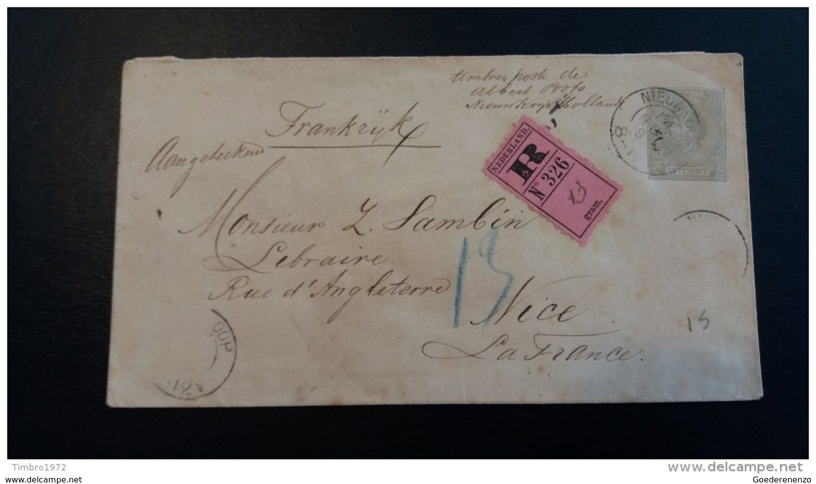 Omslagmet Kaarsvet - Postal Stationery
