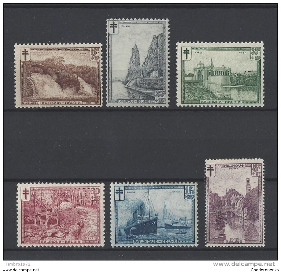 Nr 293-98 * - Unused Stamps