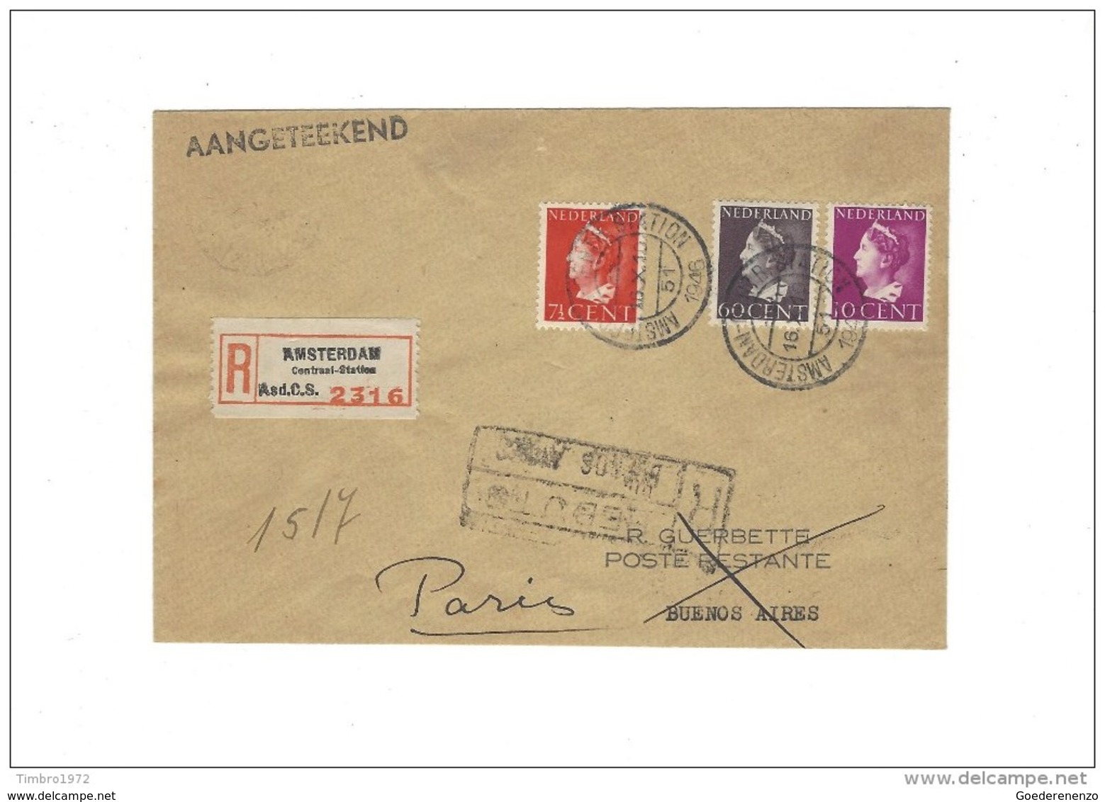 Omslag Van Amsterdam Naar Parijs - Covers & Documents