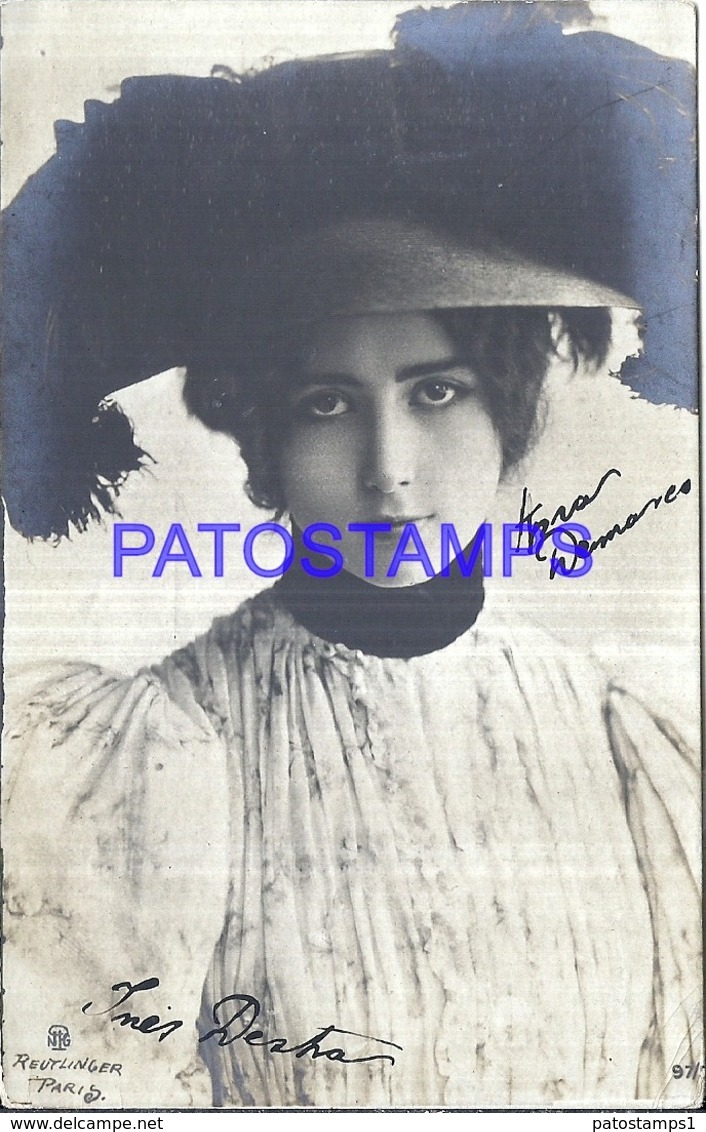 122617 ARTIST LINA CAVALIERI ITALY 1874 – 1944 ACTRESS & SINGER OPERA SOPRANO PHOTOGRAPH REUTLINGER POSTAL POSTCARD - Künstler