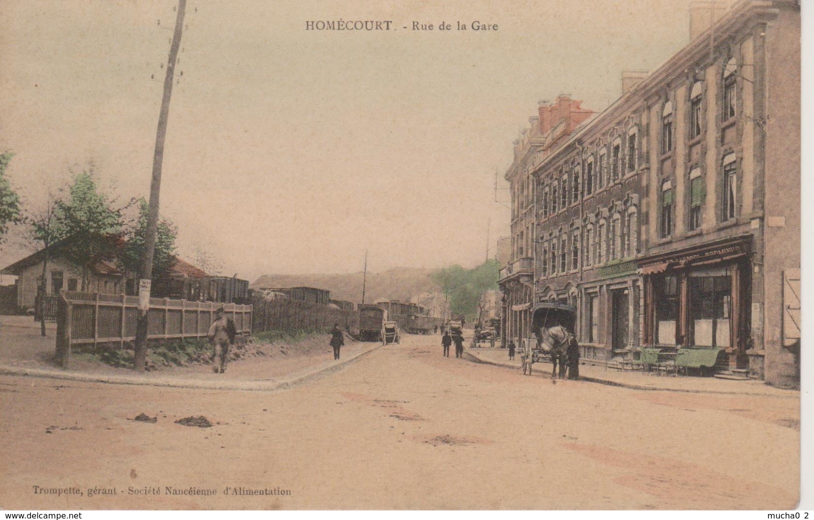 54 - HOMECOURT - RUE DE LA GARE - Homecourt