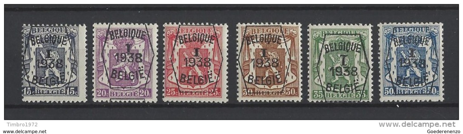 PRE333-38 ** - Typo Precancels 1936-51 (Small Seal Of The State)