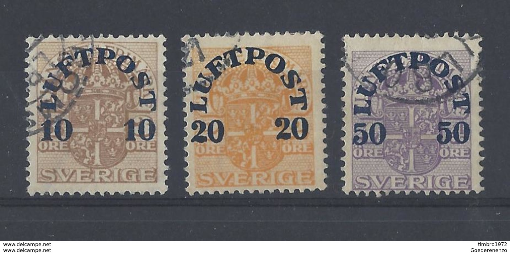 Nr LP1-3 Gestempeld - Used Stamps