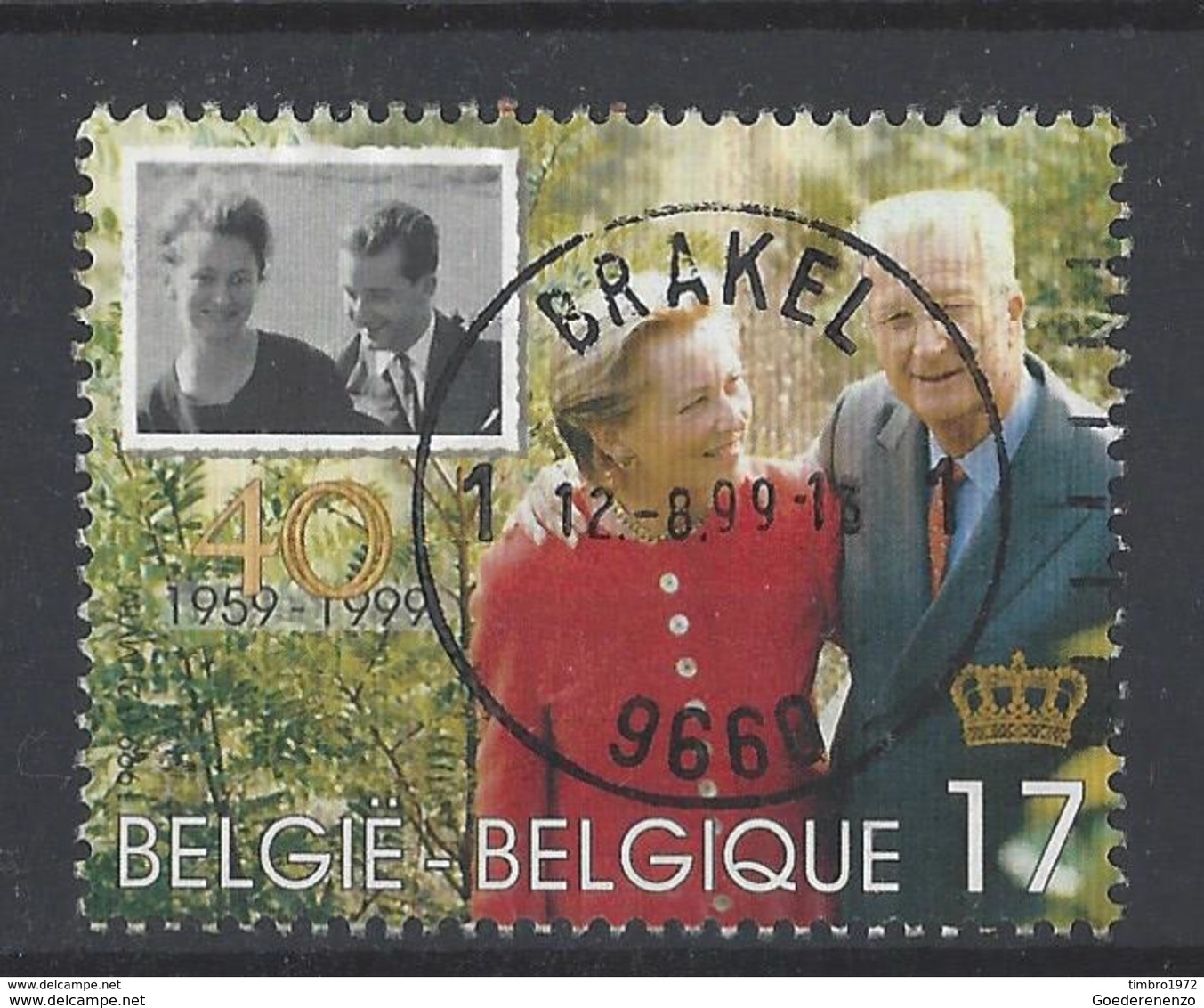 Nr 2828 Centraal Gestempeld - Used Stamps