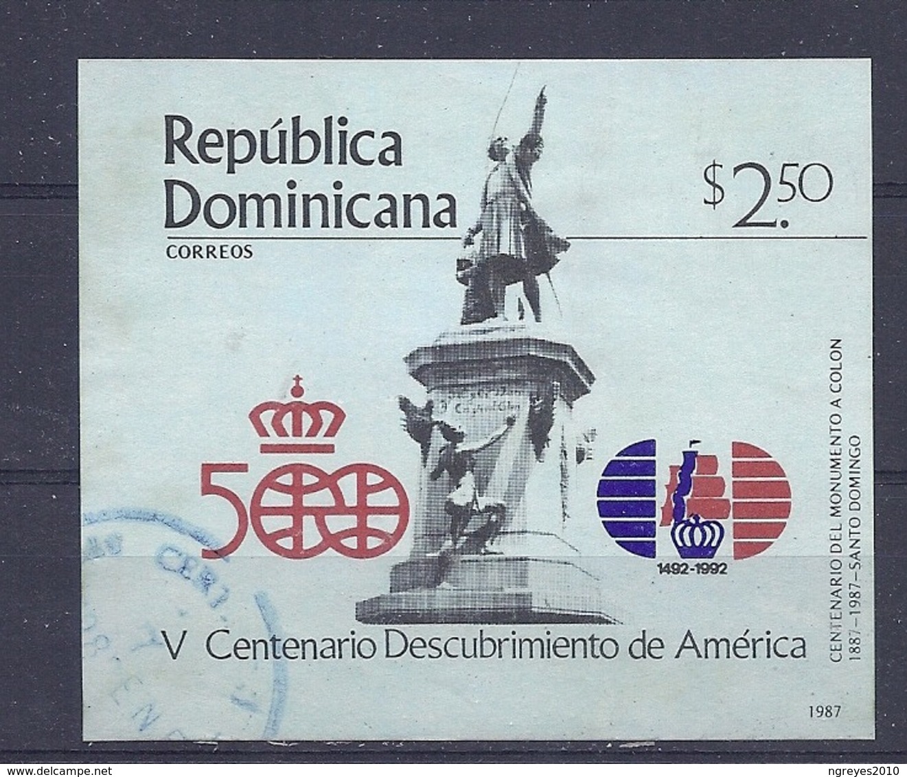 190032223  REP.  DOMINICANA  YVERT   HB  Nº  38 - Dominican Republic