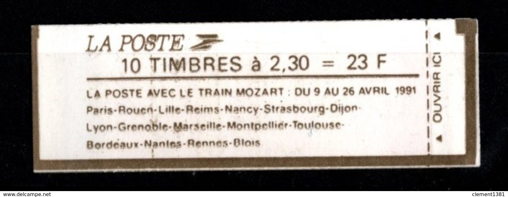 France Carnet 2614 C11 Fermé - Sonstige & Ohne Zuordnung