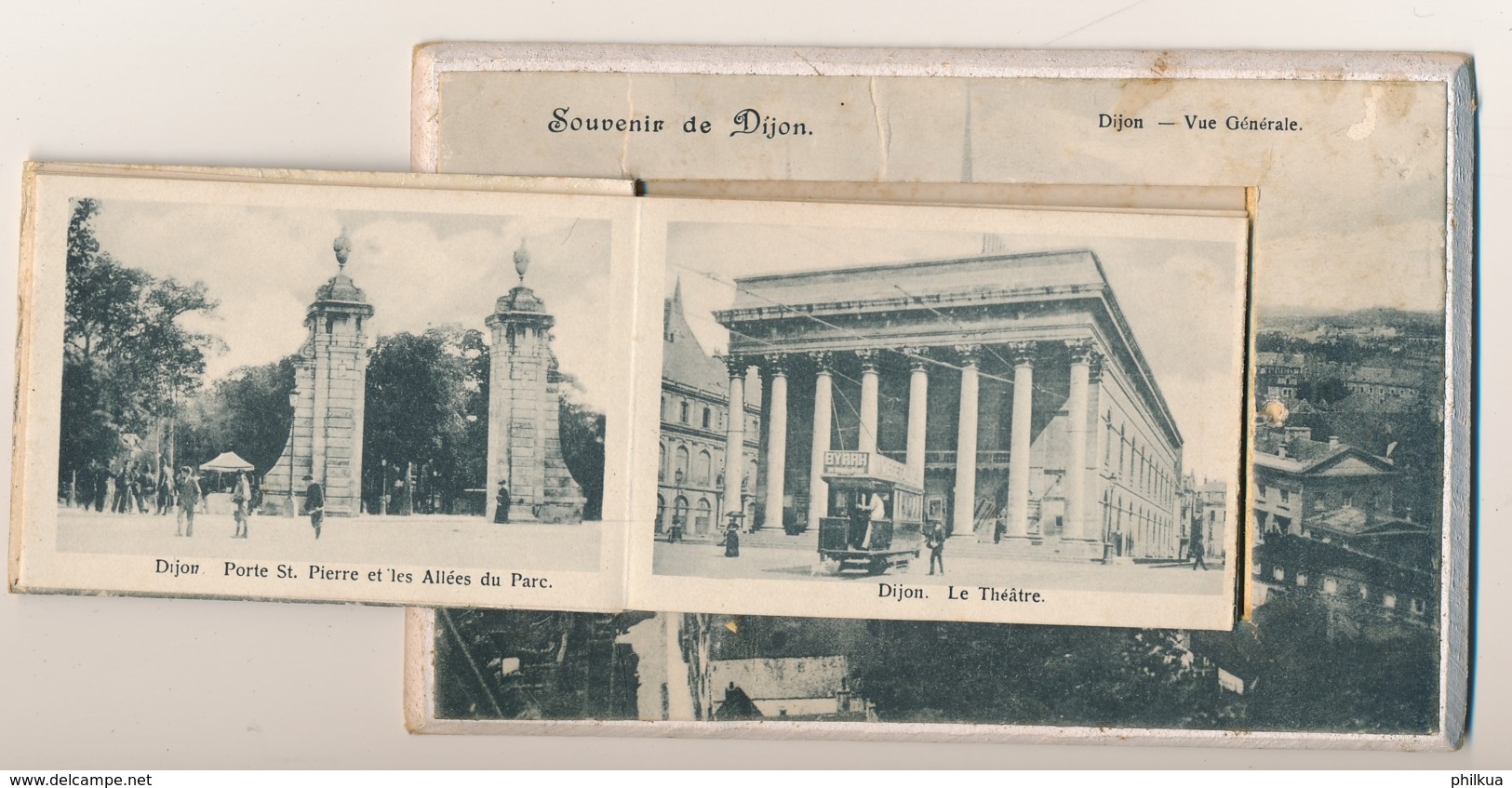 Souvenir De Dijon - Carte Special Avec Carnet - Ad. Weick, Editeur à Saint Dié - Dijon