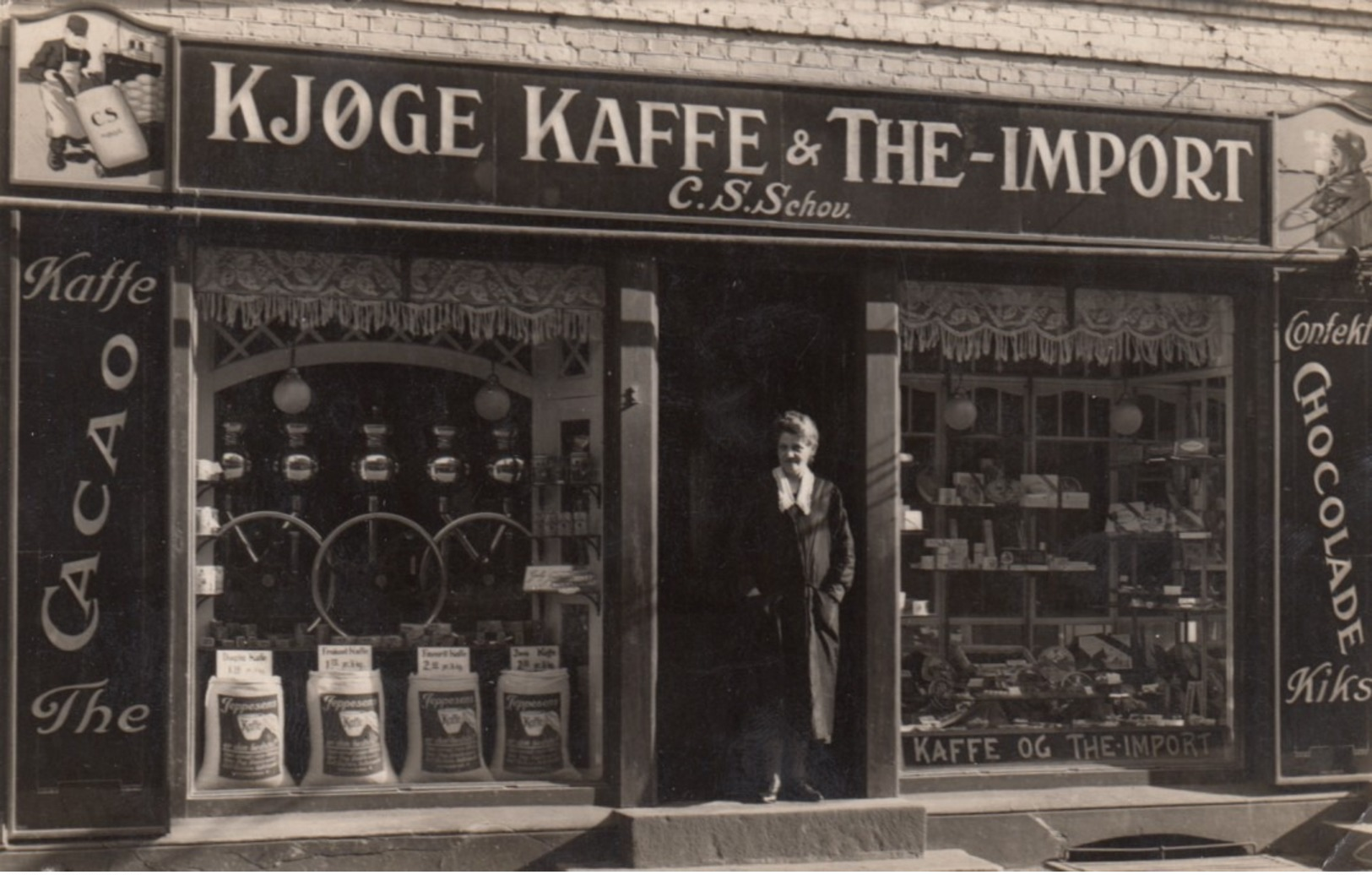 RP: KJOGE , Denmark , 1928 ; Store Front - Dänemark