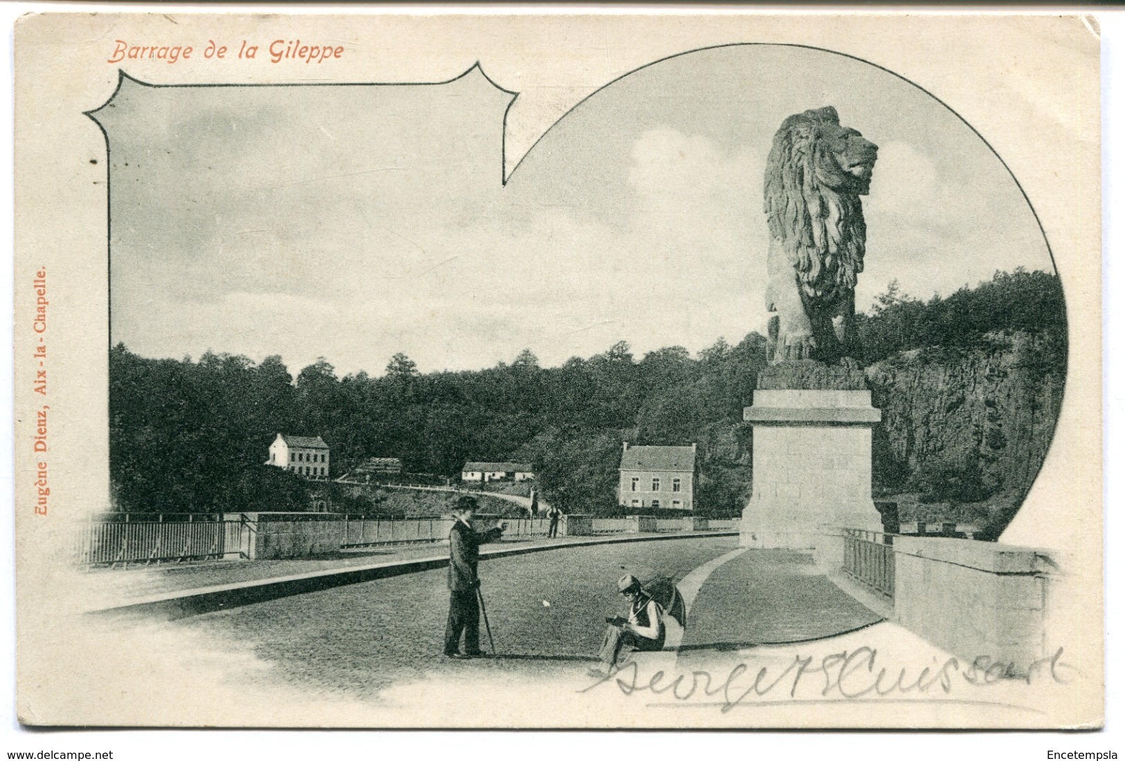 CPA - Carte Postale - Belgique - Barrage De La Gileppe  (SV10287) - Gileppe (Barrage)