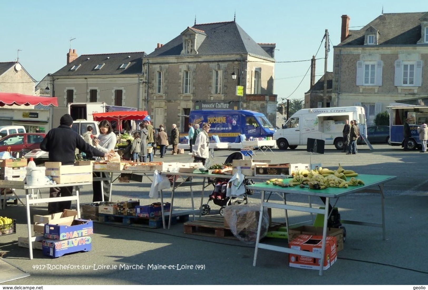 Rochefort-sur-Loire (49)- Marché (Edition à Tirage Limité) - Otros & Sin Clasificación