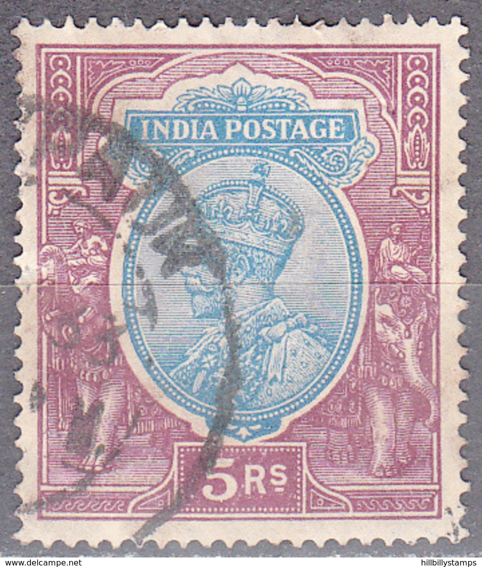 INDIA     SCOTT NO  122     USED    YEAR  1926 - Used Stamps