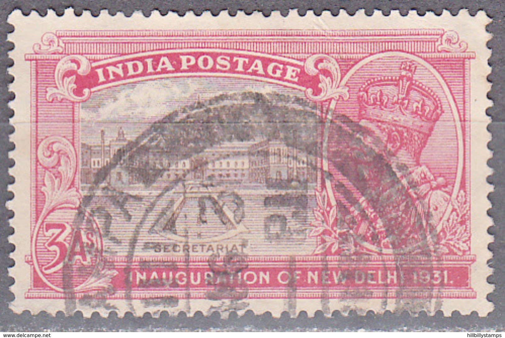 INDIA     SCOTT NO  133     USED    YEAR  1931 - Gebruikt