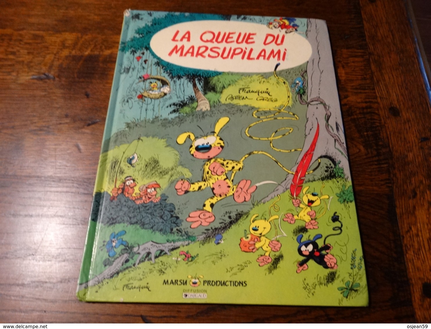 N°1 - La Queue Du Marsupilami. 1987 (Franquin-Greg-Battem) - Marsupilami