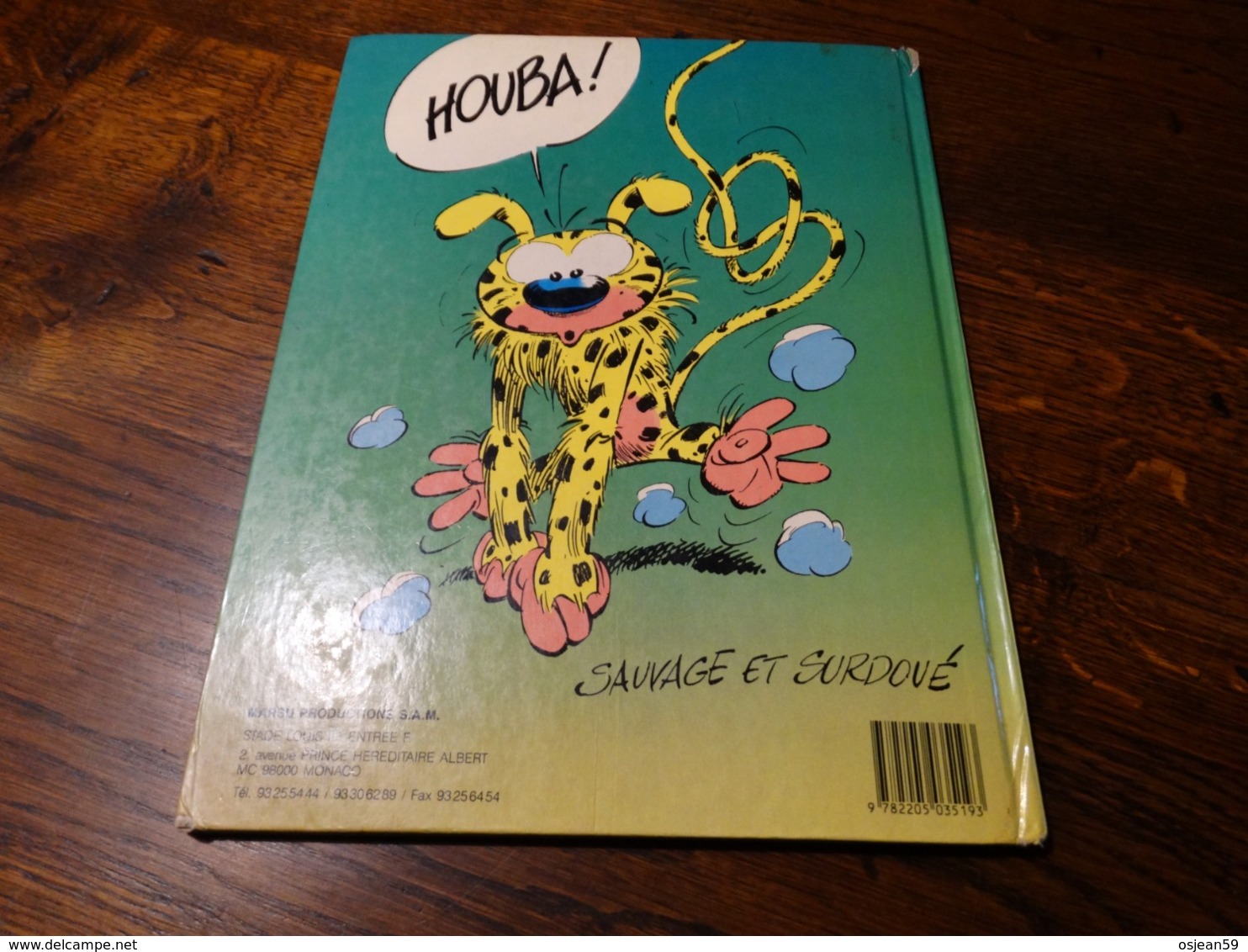 N°1 - La Queue Du Marsupilami. 1987 (Franquin-Greg-Battem) - Marsupilami