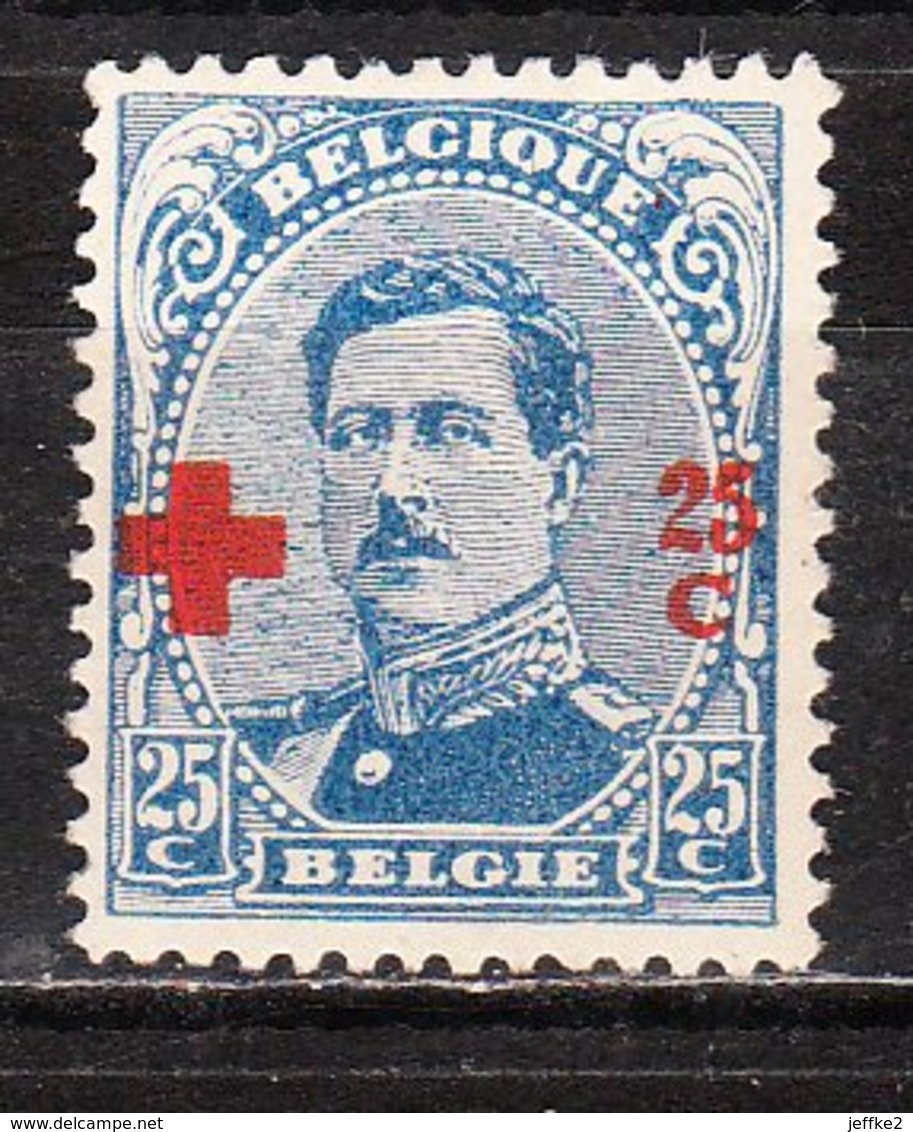 156*  Croix-Rouge - Bonne Valeur - MH* - LOOK!!!! - 1918 Rode Kruis