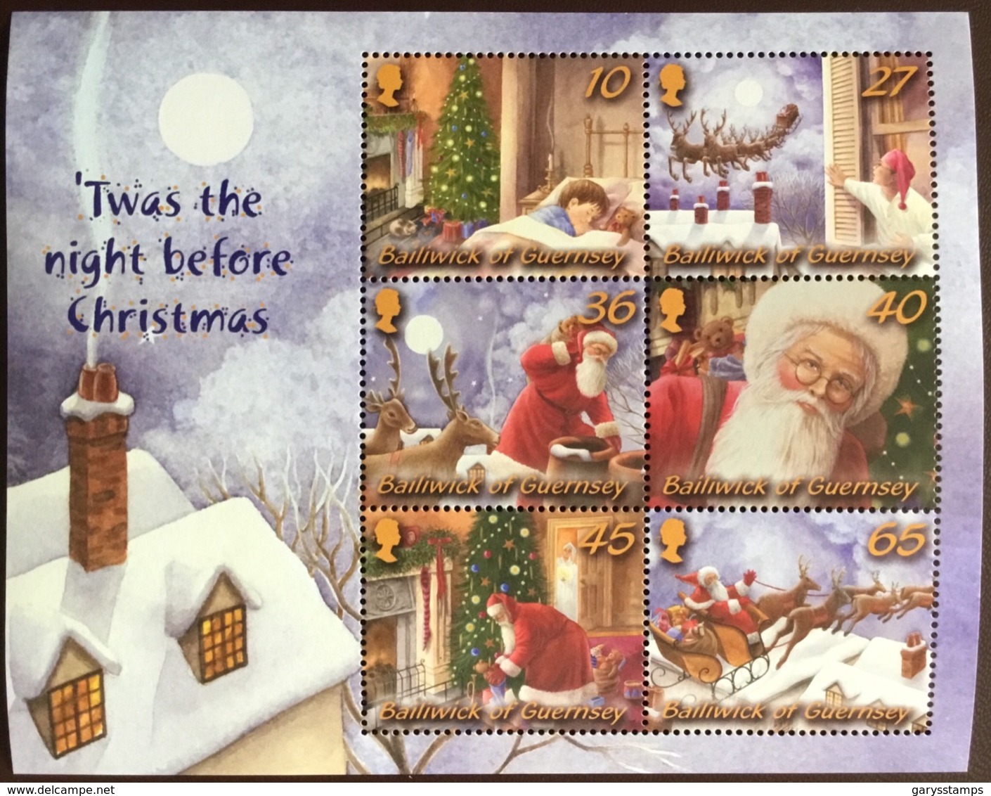 Guernsey 2003 Christmas Minisheet MNH - Guernsey